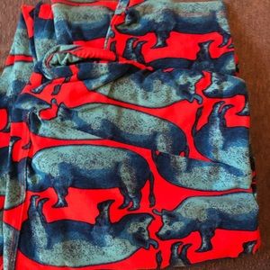 Pig lularoe leggings TC